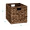 Best Choice Products 13x13in Hyacinth Storage Baskets, Set of 5 Multipurpose Collapsible Organizers